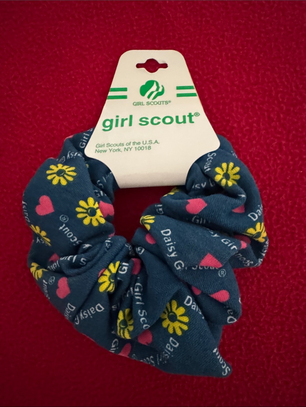 New Daisy Girl Scout Scrunchie Girl Scouts USA